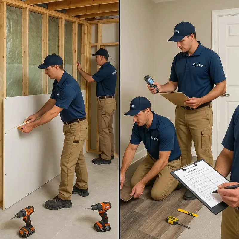 Repairs and Reconstruction process in Erie, CO